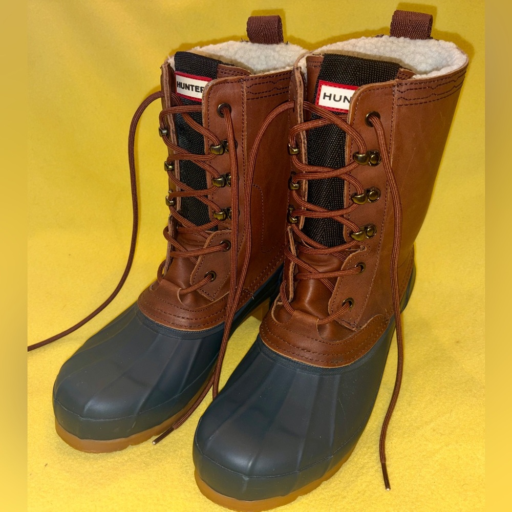 Hunter Woman’s Original Insulated PAC Boots Waterproof Sz EU 42 US 10 Brand New